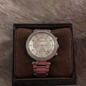 Michael Kors Parker stainless watch